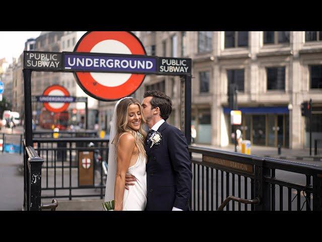 Chic London Wedding Trailer - St Paul's & Wagtail London