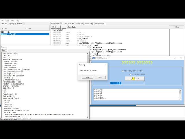 أفضل برنامج هندسة عكسية للغة دلفي - best program of Delphi Decompiler