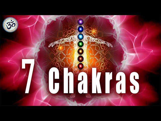 All 7 Chakras Solfeggio Frequencies, Whole Body Energy Cleansing, Chakra Meditation, Healing Music