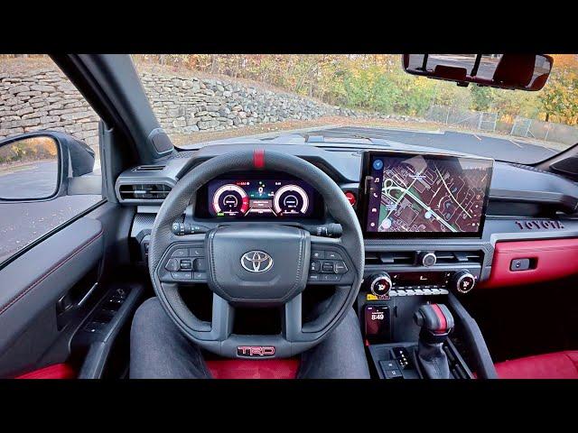 2024 Toyota Tacoma TRD Pro - POV Driving Impressions