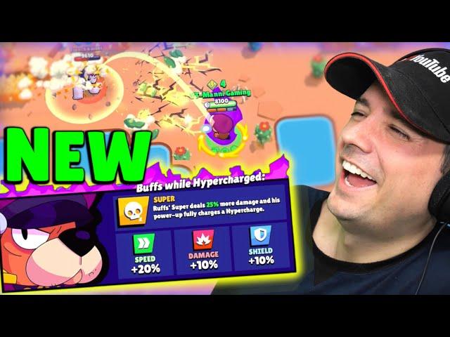 RUFFS New DOUBLE HYPERCHARGE is crazy! Brawl Stars