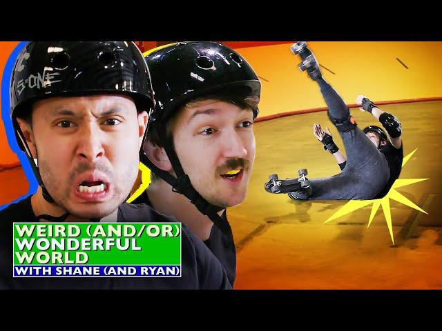 Shane & Ryan Are Bad At Roller Derby • Weird Wonderful World