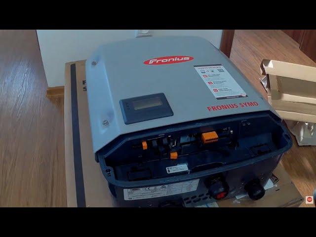 Solar Inverter Fronius Symo - installation , commissioning and review