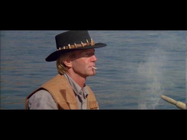 Crocodile Dundee II (1988) Mick goes fishing