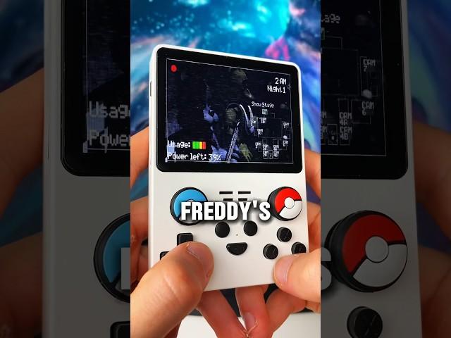 Does it have Five Nights at Freddy’s #pocketconsole #giftideas #nostalgia #retrogaming