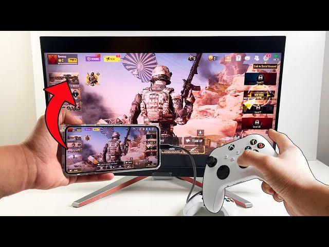 Mobile Setup as a Gaming Console | Android Gaming on your TV