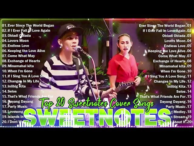 ( Sweetnotes ) Nonstop OPM Love Songs Medley 2024  Best of OPM Tagalog Love Songs 2024 #top1