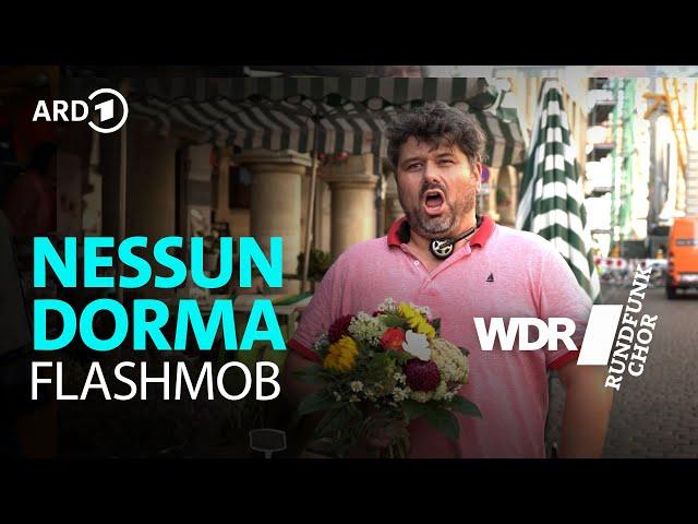 Choir Flashmob: Nessun Dorma (Puccini - Turandot) | WDR Radio Choir