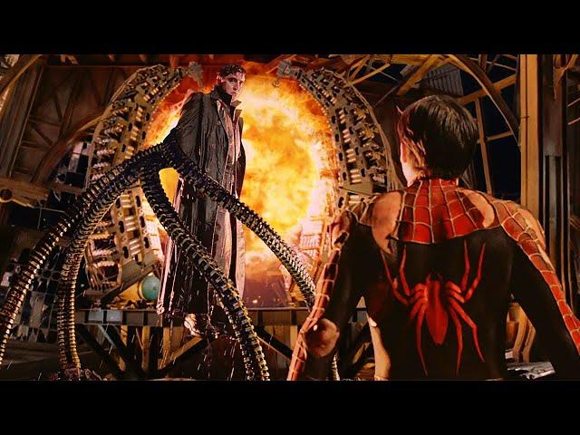 Doc Ock Regains Control Over His Mind - Final Battle Scene - Spider-Man 2 (2004) Movie CLIP HD