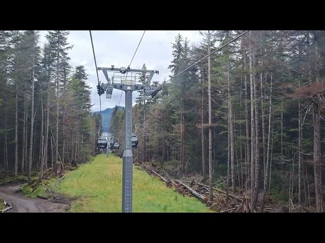 ICY STRAIT POINT GONDOLA RIDE CARNIVAL SPLENDOR SEPTEMBER 2 2022