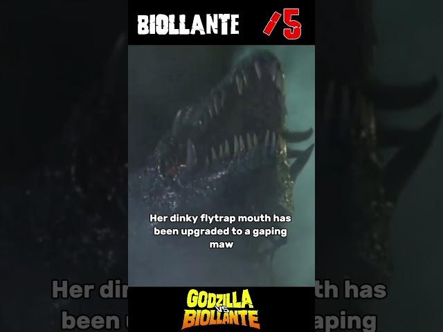 Biollante is Peak Kaiju Design #godzilla #biollante #ranking