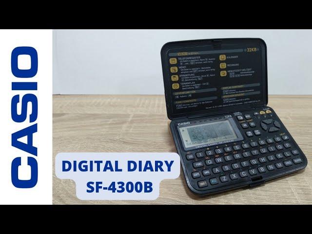 CASIO DIGITAL DIARY SF-4300B