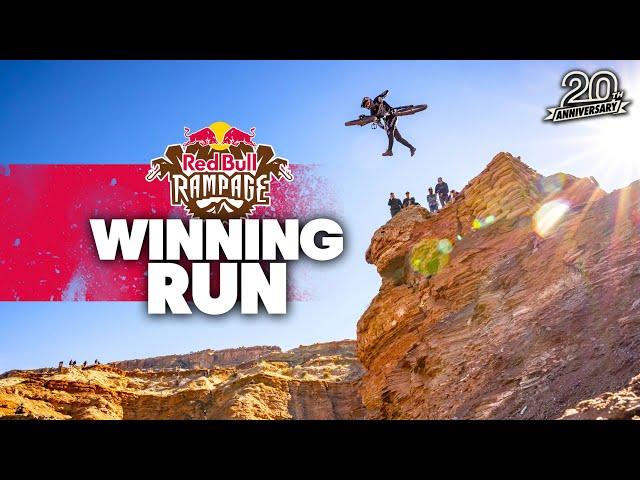 Brandon Semenuk Makes Red Bull Rampage History Once Again | Winning Run 2021