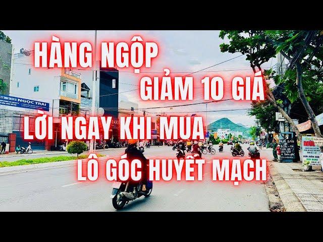 Hàng ngộp ! Bán đất tặng nhà góc 2 mặt đường huyết mạch tại Nha Trang giá sốc ( lời ngay khi mua )