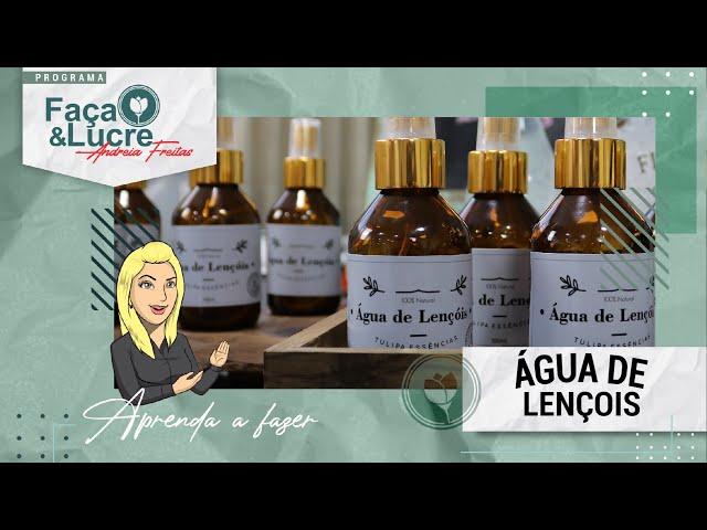 ÁGUA DE LENÇÓIS - 100% natural