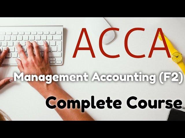 ACCA F2/MA - Chapter 10 - Service and Operation Costing (Complete)