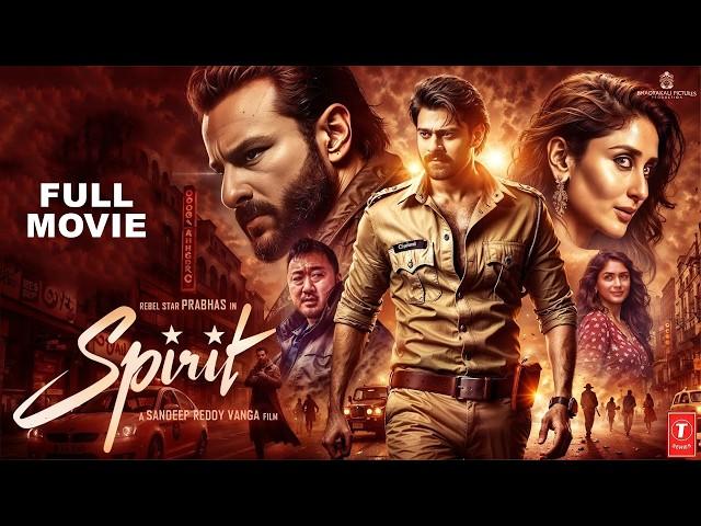 Spirit (2024) Prabhas & Saif Ali Khan Blockbuster Super Action Movie | New South Hindi Dubbed Movie