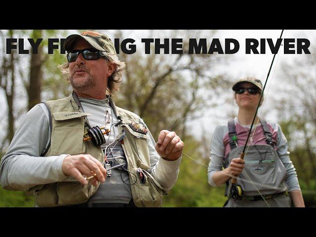 Fly Fishing the Mad River with Katie Johnstone for Brown Trout