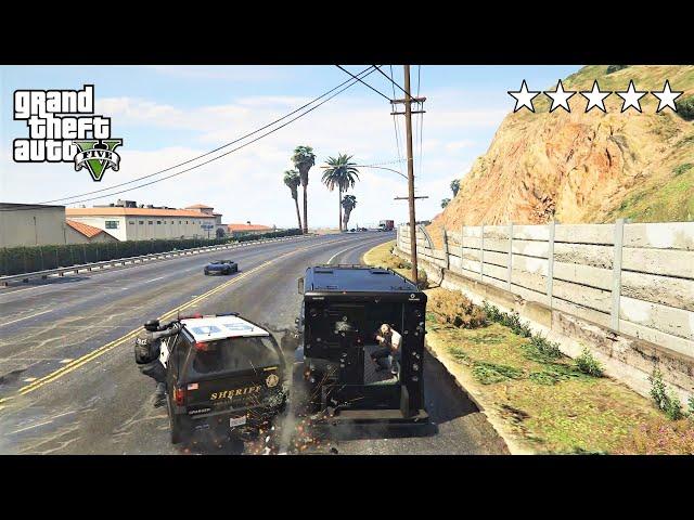 GTA 5 - BEST CAR + POLICE CHASE (RIOT)