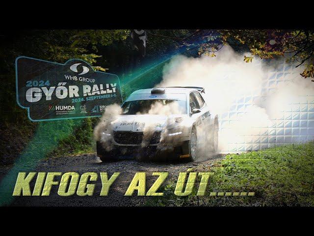 Kifogy az út....  I Győr Rally 2024