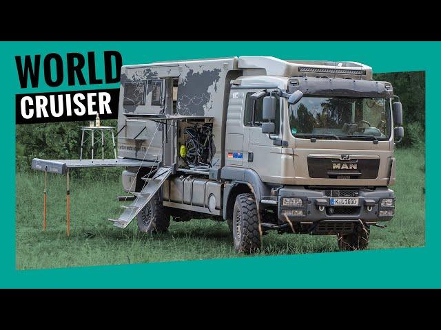 Carbon World Cruiser – Ultralight Expedition Truck ROOM TOUR