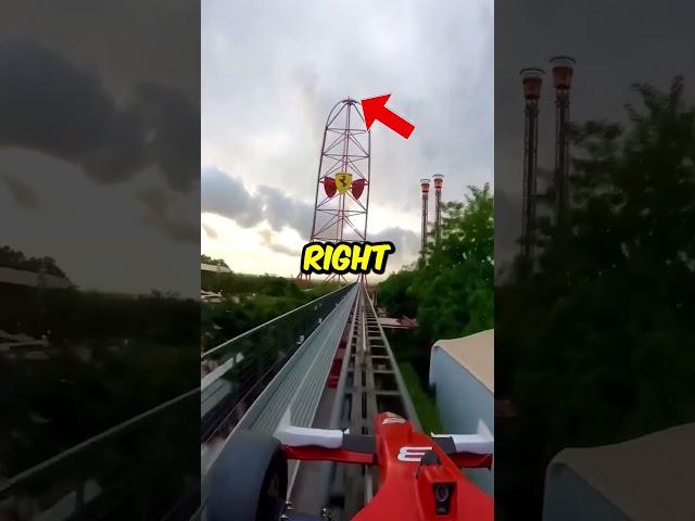 He Climbed A Roller Coaster..