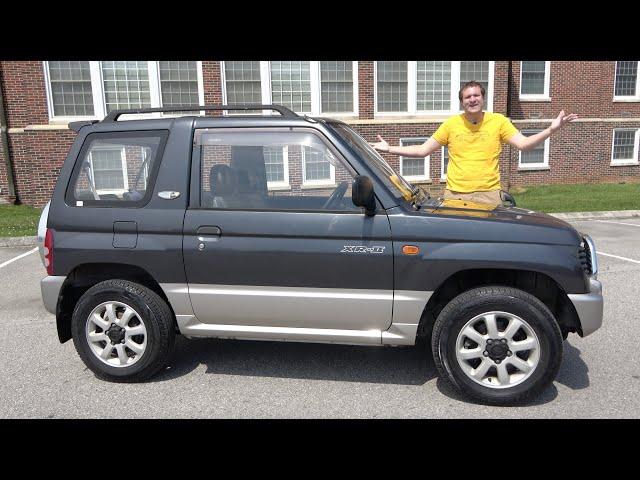 The Mitsubishi Pajero Mini Is a Very Tiny, Cute Off-Roader