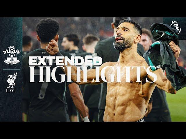 Extended Highlights: Southampton 2-3 Liverpool | Szobsozlai & Salah Goals