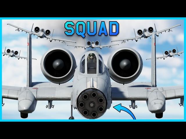 Bringing 8 A-10 Warthogs into ONE Ground Battle - A-10 in War Thunder