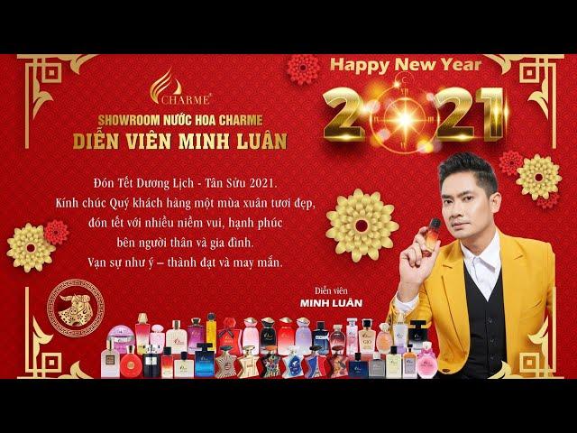 Diễn viên Minh Luân Livestream khai trương showroom nước hoa charme tại thành phố Mỹ tho
