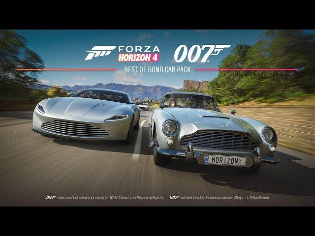 BOND CARS FORZA HORIZON 4 ULTIMATE EDITION