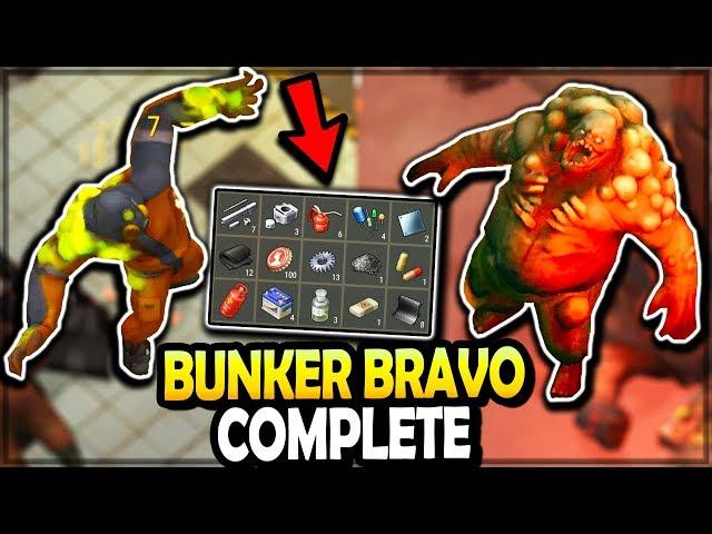 Bunker Bravo COMPLETED (ALL FLOORS, BOSSES, and LOOT) - Last Day on Earth Survival Season 3