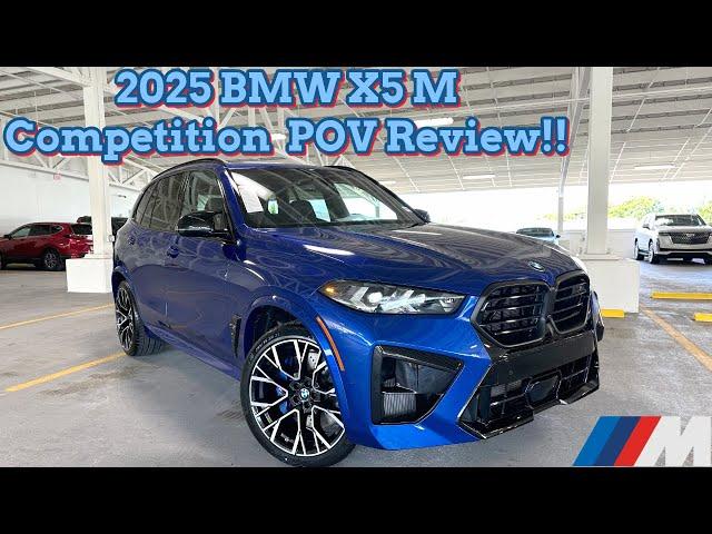 2025 BMW X5M Competition POV Review. Is The X5 M Comp The Best Performance SUV At Its Price Range?