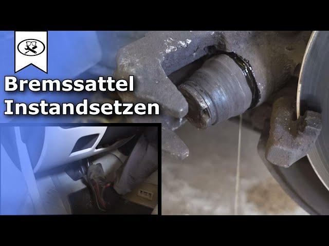 Bremssattel Hinten Instandsetzen  |  Repair caliper | VitjaWolf | Tutorial | HD |