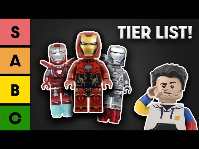 The BEST and WORST LEGO Iron Man Minifigures