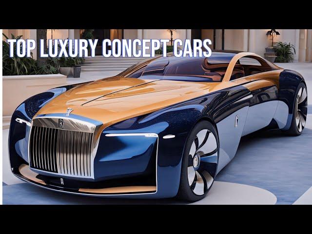 Top Of The Line Luxury Concept Cars:Never Imagine in Life" First-Look!