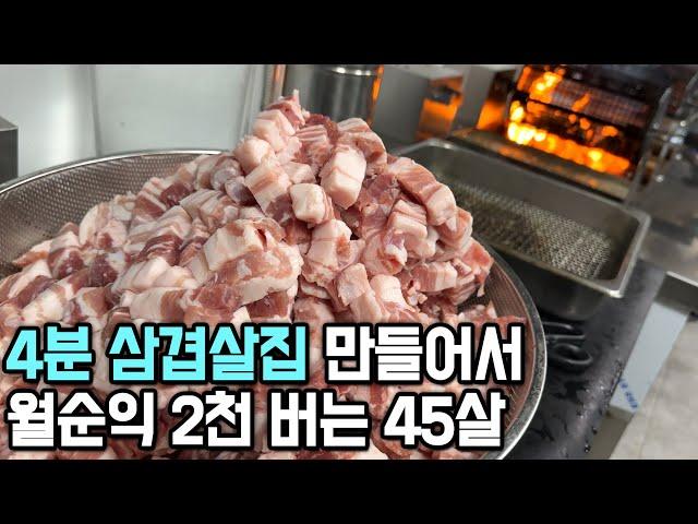 (South Korea) The man who makes $20,000 a month with an automated meat grilling machine