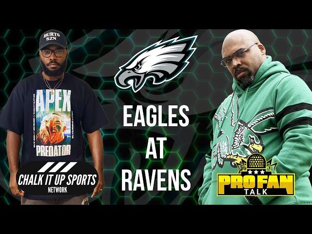 EAGLES at RAVENS PRE GAME SHOW | Tone & Coach Markus