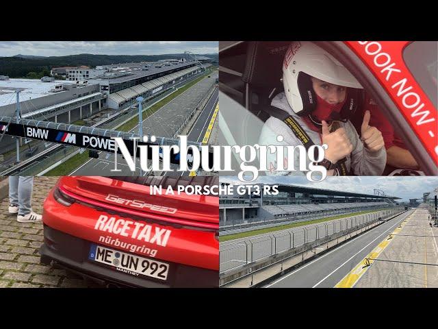 NURBURGRING IN A PORSCHE GT3 RS  | race taxi under seven minutes ONBOARD 