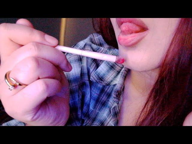 Asmr spit painting  your face