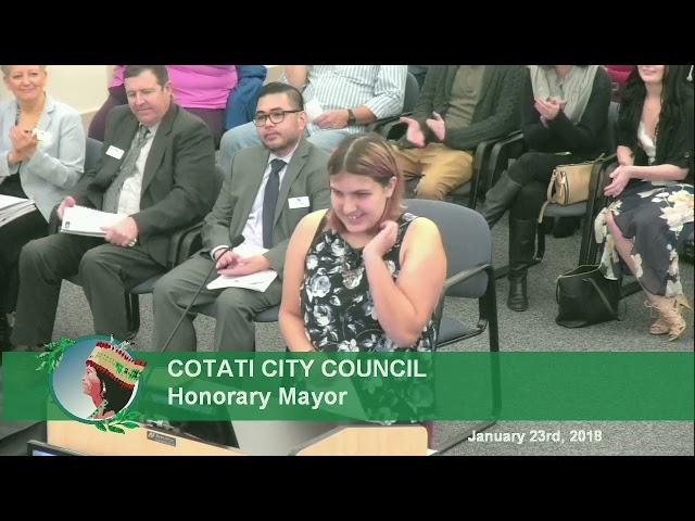 01-23-2018_0700 PM- Cotati City Council - Regular Meeting