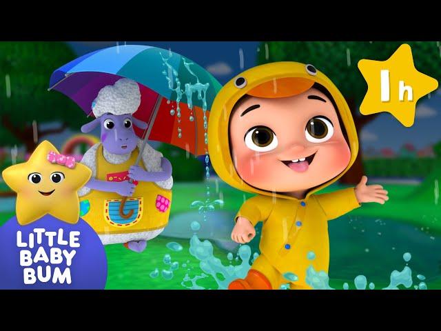 Rain Rain Go Away ⭐ LittleBabyBum Nursery Rhymes - One Hour of Baby Songs