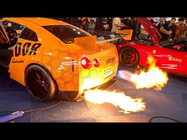 BEST OF Flames & Bangs 2023 ! 700HP Supra, Gintani SVJ, 1041HP GT-R, Anti Lag Golf GTI, Skyline R34