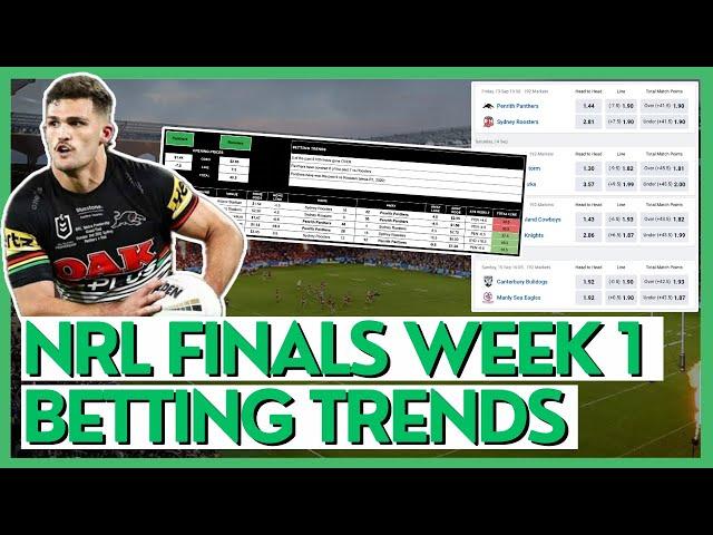 Betting Tips, Trends & Predictions For ALL 4 FINALS Matches | 2024 NRL Season