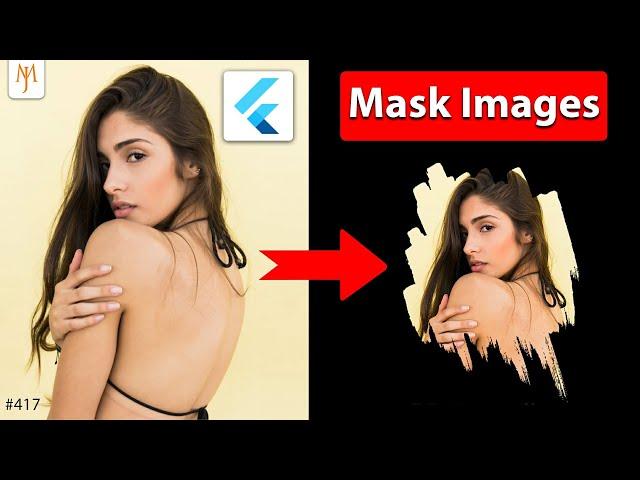 Flutter Tutorial - How to Mask Any Image/Widget | Custom Clip Path