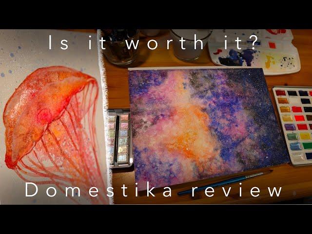 I purchased a Domestika watercolor course |  Is it worth it? not sponsored review