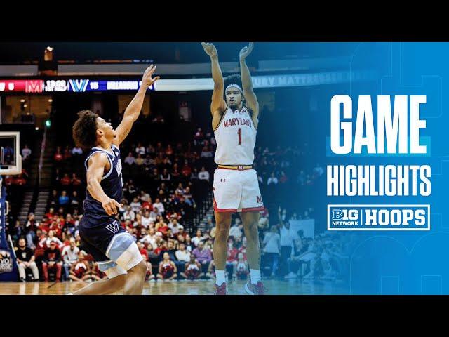 Villanova vs. Maryland | Highlights | Big Ten Men's Basketball | 11/24/2024