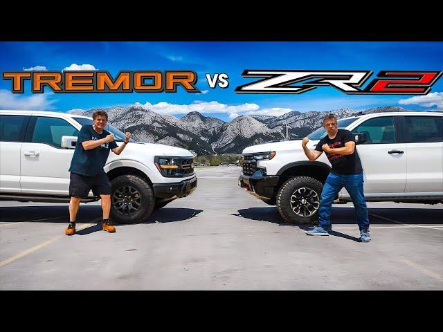 Chevy Silverado ZR2 vs Ford F-150 Tremor: The Choice Is Not Obvious!