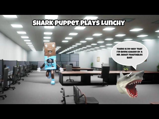 SB Movie: Shark Puppet plays Lunchy!