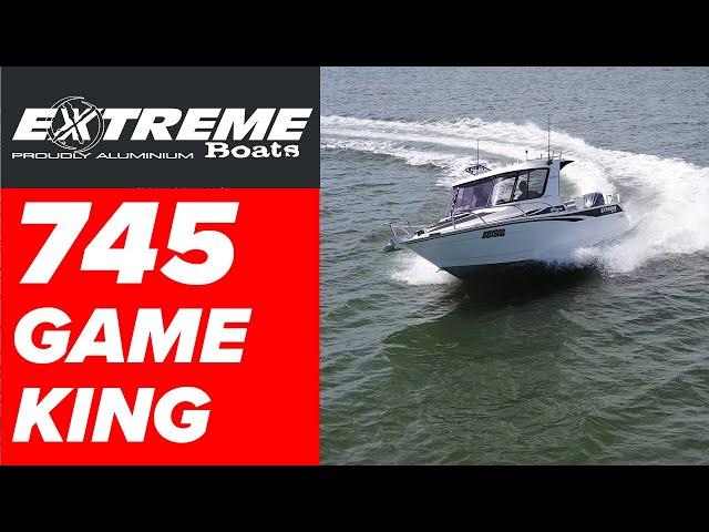 2024 Extreme Boats 745 Game King | In-Depth Walkthrough | Yamaha F300XCB